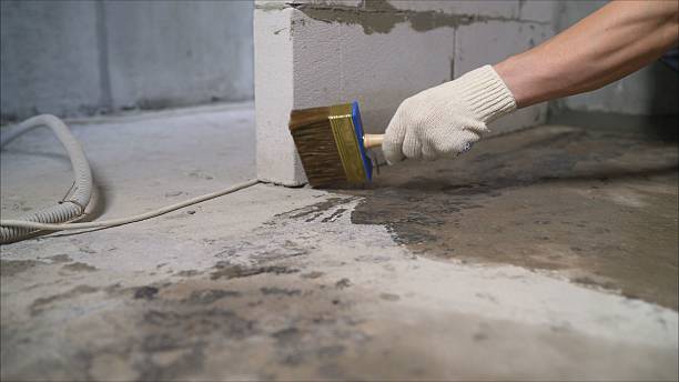 SJ Waterproofing Pros Waterproofing coverage map for Croton, OH and surrounding area